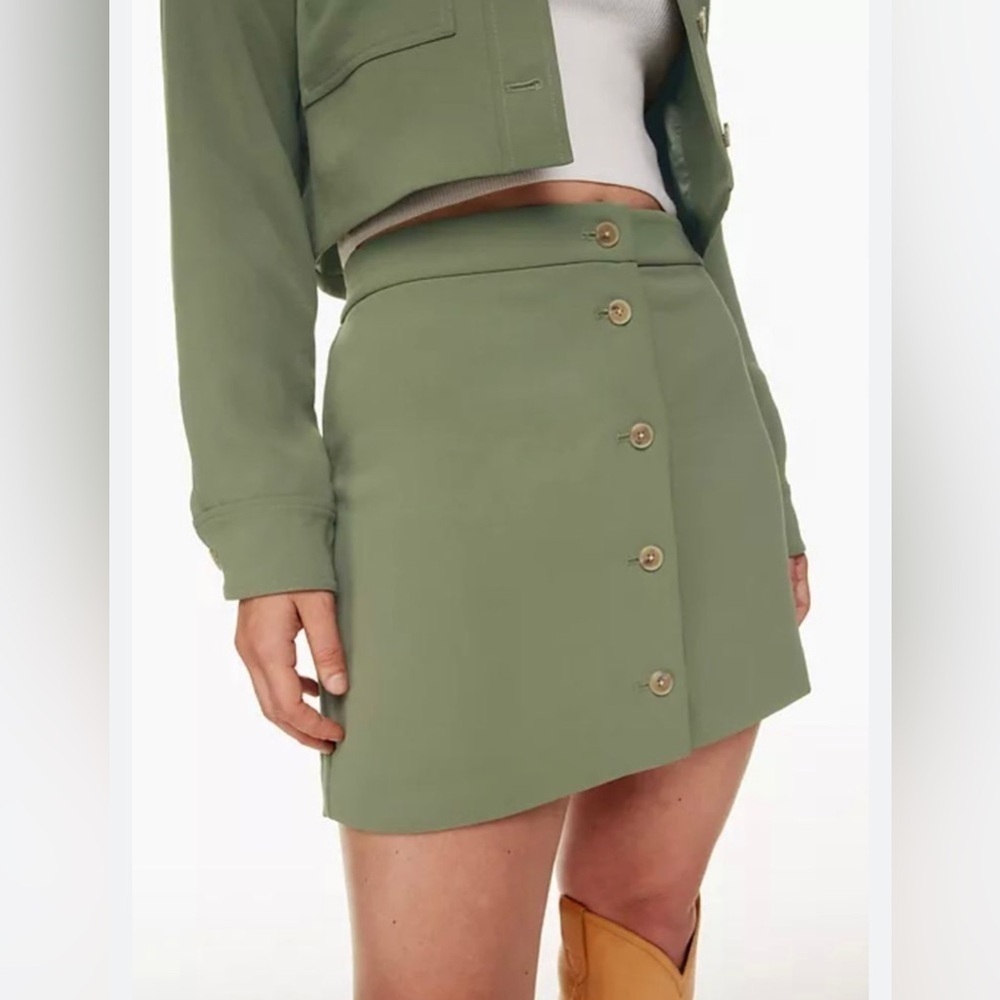 Aritiza Wilfred - Tai button front mini skirt